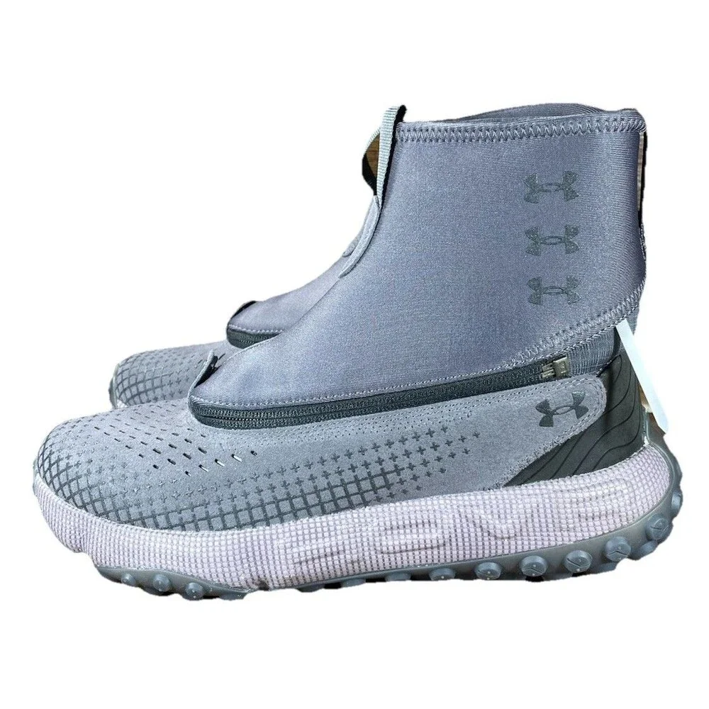 Under Armour HOVR Summit Fat Tire Delta Running Shoes Unisex M9/W10.5 Grey Cuff